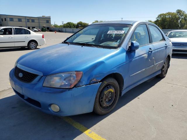Photo 2 from auction – 2005 KIA SPECTRA LX with VIN KNAFE121755178339
