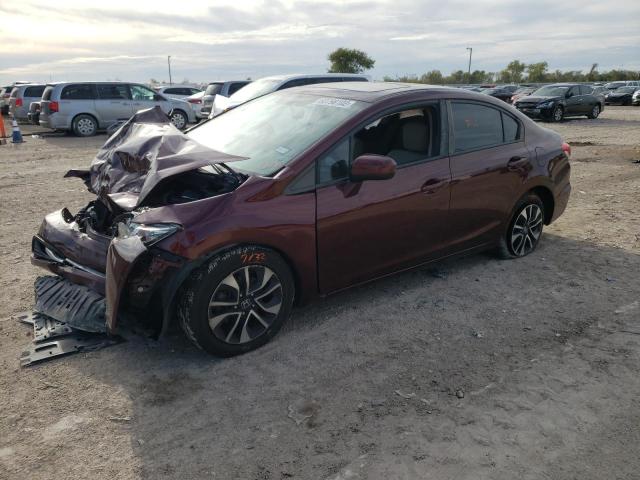 Photo 2 from auction – 2015 HONDA CIVIC EX with VIN 19XFB2F84FE235398