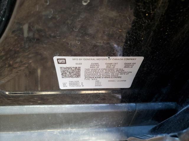Photo 10 from auction – 2022 CHEVROLET EQUINOX LS with VIN 2GNAXHEV4N6119081