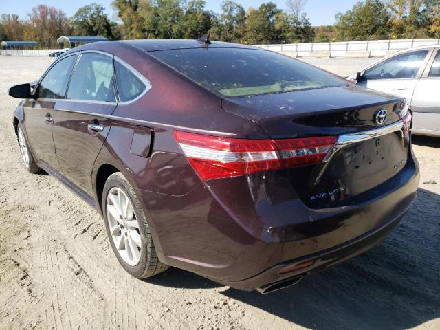 Photo 3 from auction – 2013 TOYOTA AVALON BAS with VIN 4T1BK1EB3DU063087