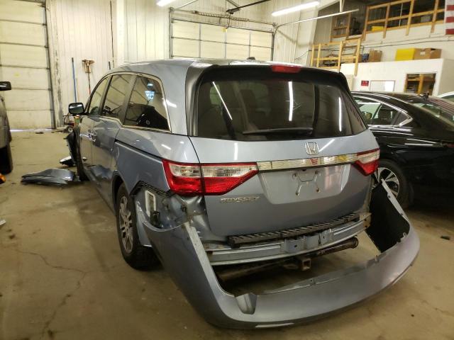 Photo 3 from auction – 2013 HONDA ODYSSEY EX with VIN 5FNRL5H60DB061148