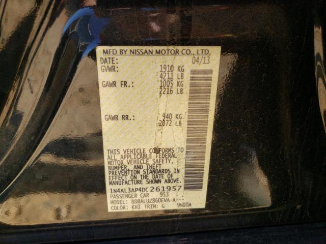 Photo 10 from auction – 2013 NISSAN ALTIMA 2.5 with VIN 1N4AL3AP4DC261957