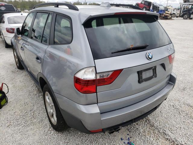 Photo 3 from auction – 2008 BMW X3 3.0SI with VIN WBXPC93438WJ09380