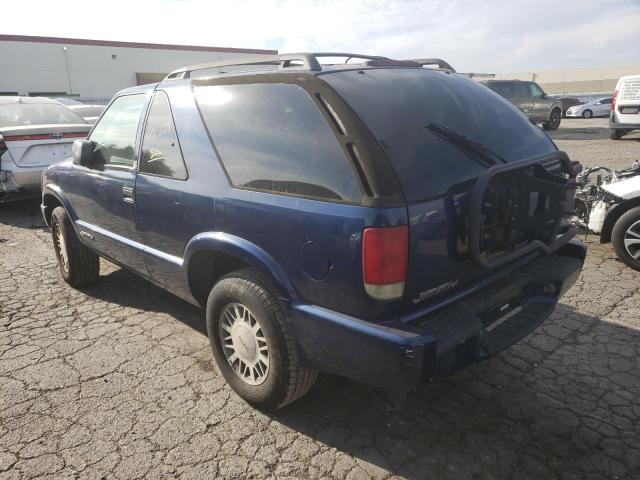 Photo 3 from auction – 2001 GMC JIMMY with VIN 1GKCT18W21K221449