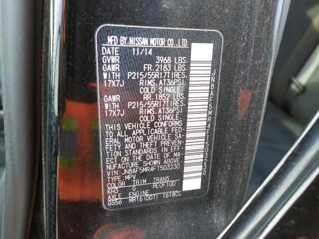 Photo 10 from auction – 2015 NISSAN JUKE S with VIN JN8AF5MR4FT503230