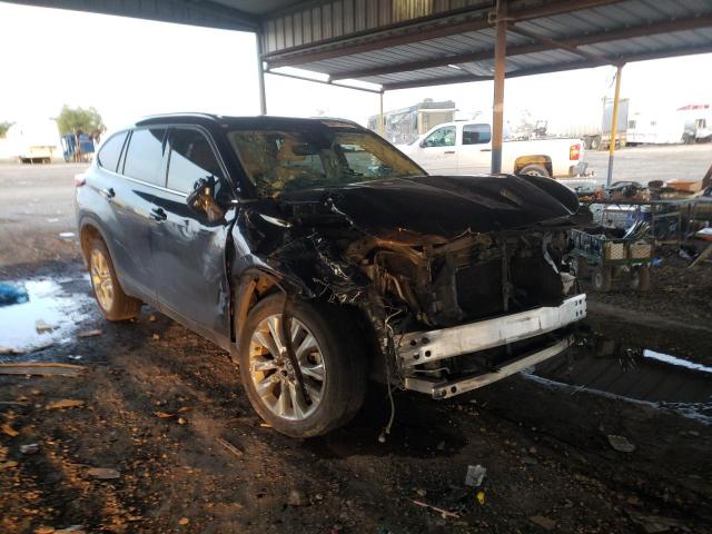 TOYOTA HIGHLANDER 2020 with VIN 5TDYZRAH2LS007874 - Photo from auction