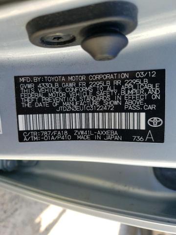 Photo 10 from auction – 2012 TOYOTA PRIUS V with VIN JTDZN3EU1C3122472