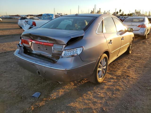 Photo 4 from auction – 2007 HYUNDAI AZERA SE with VIN KMHFC46F57A212669