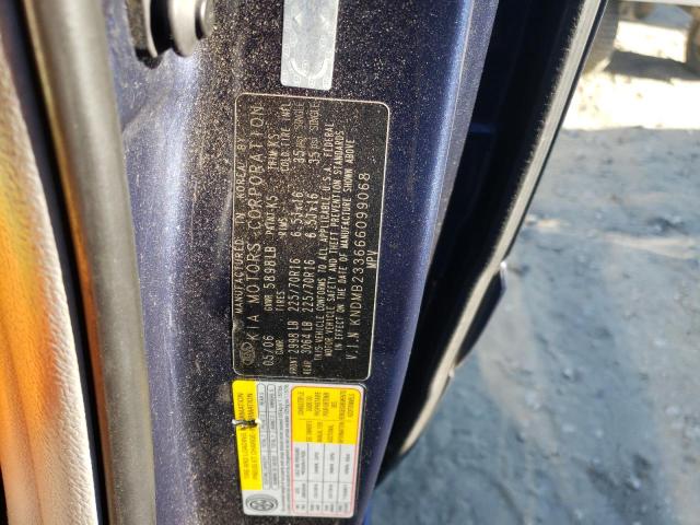 Photo 10 from auction – 2006 KIA SEDONA EX with VIN KNDMB233666099068