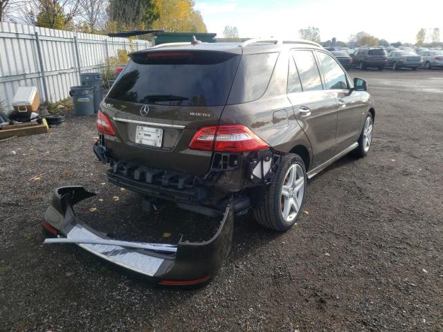 Photo 4 from auction – 2012 MERCEDES-BENZ ML 350 BLU with VIN 4JGDA2EB3CA043813