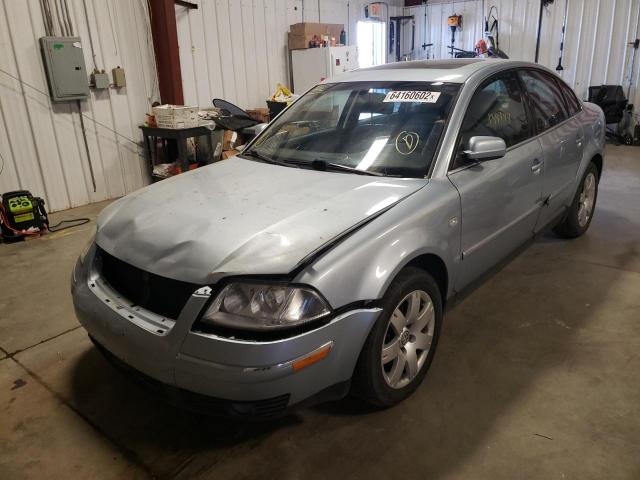 Photo 2 from auction – 2002 VOLKSWAGEN PASSAT GLX with VIN WVWTH63B32P113490