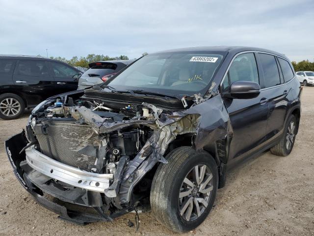 Photo 2 from auction – 2021 HONDA PILOT EXL with VIN 5FNYF5H55MB016541