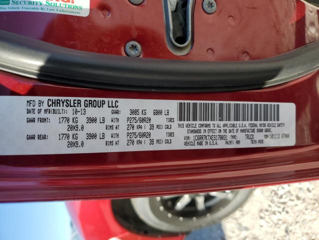 Photo 10 from auction – 2014 RAM 1500 ST with VIN 1C6RR7KTXES178031