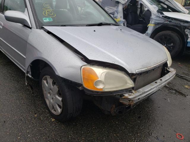 Photo 9 from auction – 2001 HONDA CIVIC EX with VIN 2HGES26721H614871