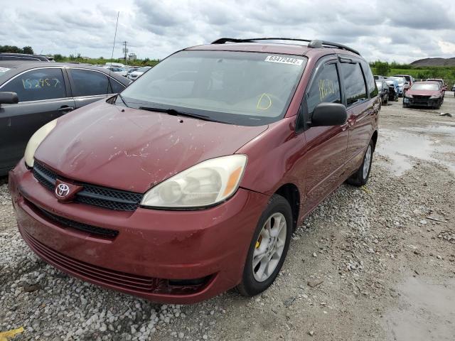 Photo 2 from auction – 2004 TOYOTA SIENNA LE with VIN 5TDBA23C74S009093
