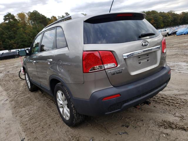 Photo 3 from auction – 2011 KIA SORENTO EX with VIN 5XYKUDA22BG055471