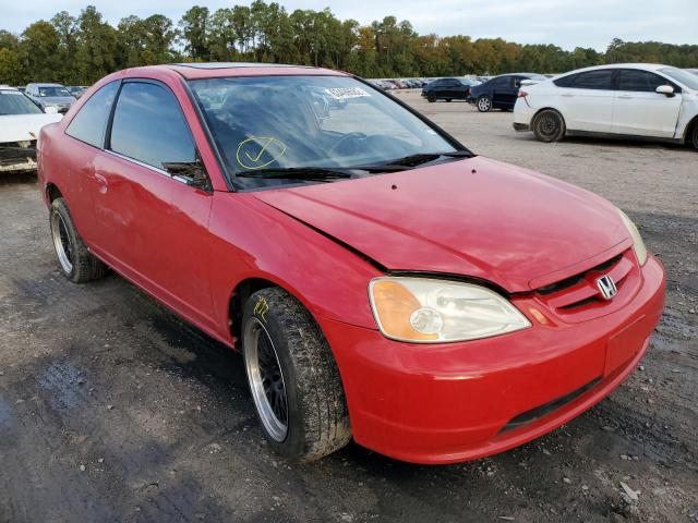Photo 1 from auction – 2001 HONDA CIVIC SI with VIN 1HGEM22911L038016