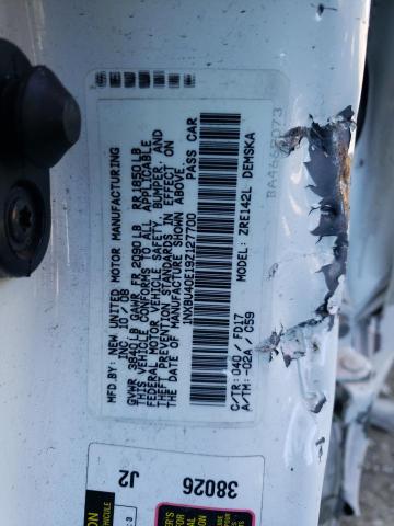 Photo 10 from auction – 2009 TOYOTA COROLLA BA with VIN 1NXBU40E19Z127700