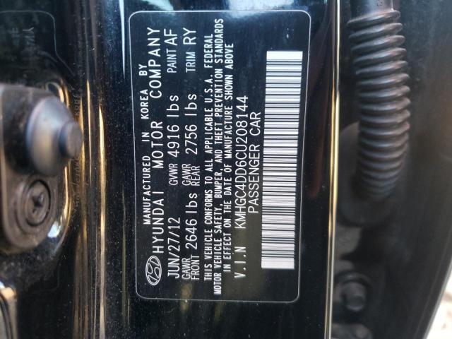 Photo 10 from auction – 2012 HYUNDAI GENESIS 3. with VIN KMHGC4DD6CU208144