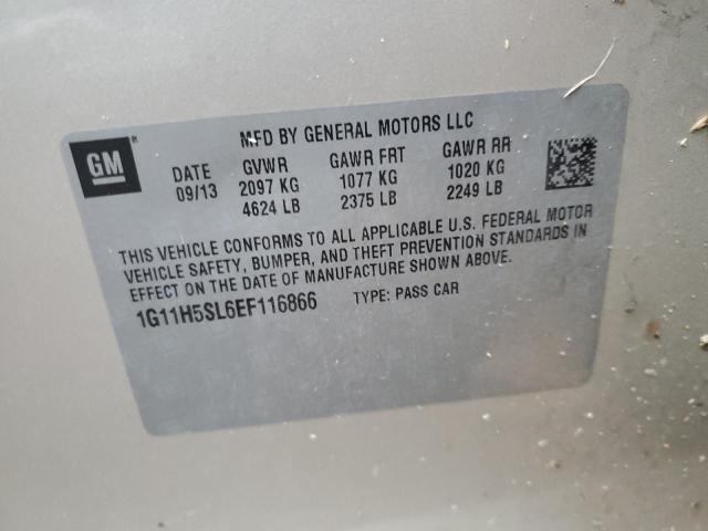 Photo 10 from auction – 2014 CHEVROLET MALIBU LTZ with VIN 1G11H5SL6EF116866