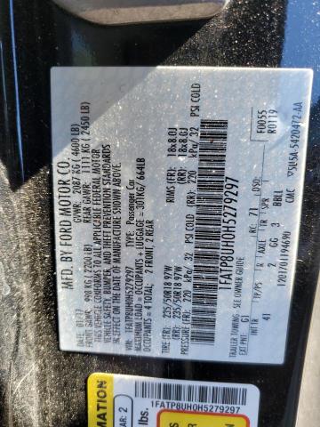 Photo 10 from auction – 2017 FORD MUSTANG with VIN 1FATP8UH0H5279297