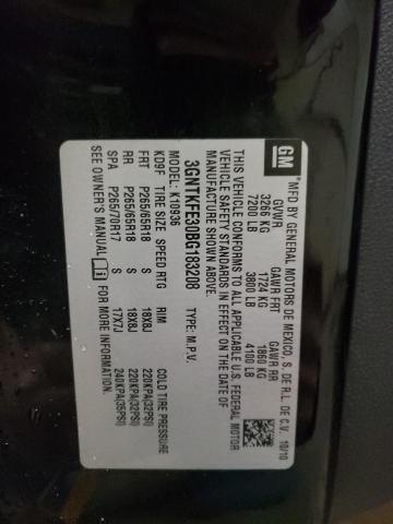 Photo 10 from auction – 2011 CHEVROLET AVALANCHE with VIN 3GNTKFE30BG183208