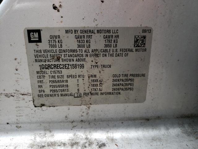 Photo 10 from auction – 2014 CHEVROLET SILVERADO with VIN 1GCRCREC2EZ158199