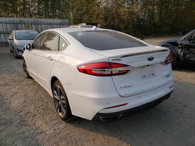 Photo 3 from auction – 2019 FORD FUSION TIT with VIN 3FA6P0D94KR143427
