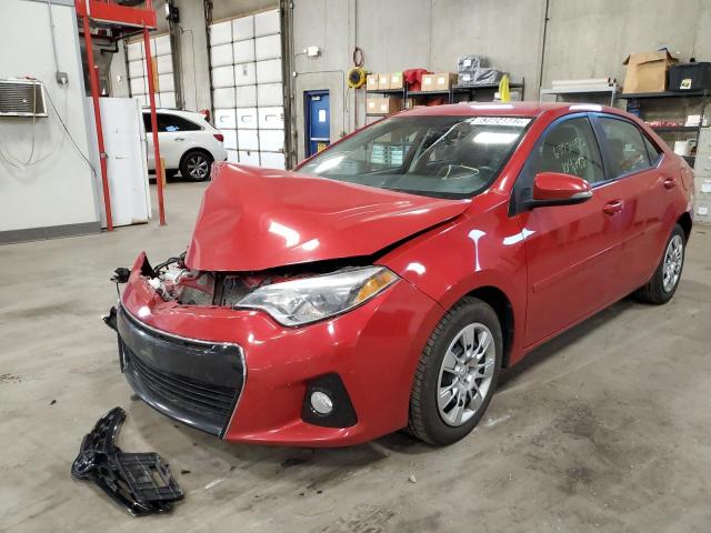 Photo 2 from auction – 2015 TOYOTA COROLLA L with VIN 2T1BURHE7FC428048