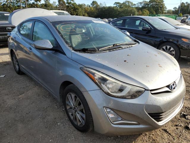 HYUNDAI ELANTRA SE 2014 with VIN KMHDH4AEXEU159180 - Photo from auction