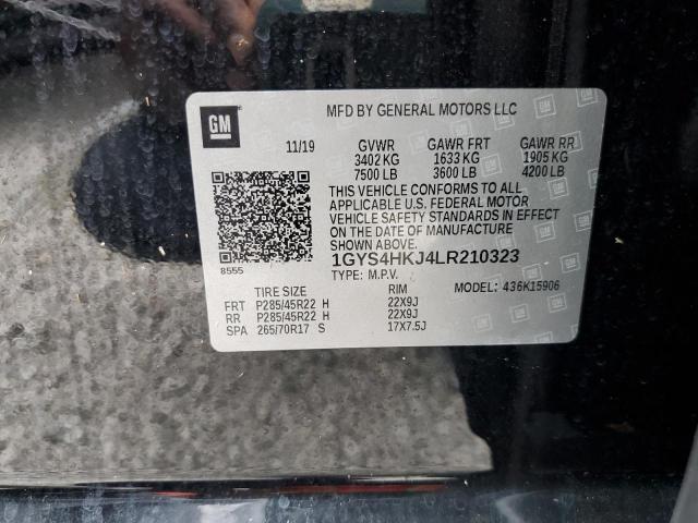 Photo 10 from auction – 2020 CADILLAC ESCALADE E with VIN 1GYS4HKJ4LR210323