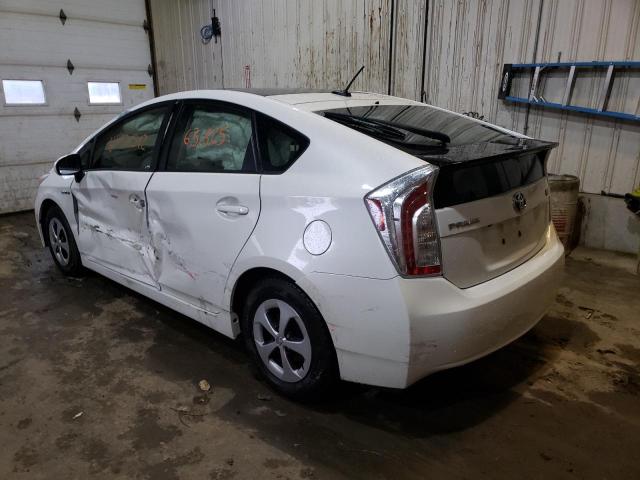 Photo 3 from auction – 2013 TOYOTA PRIUS with VIN JTDKN3DUXD1651340