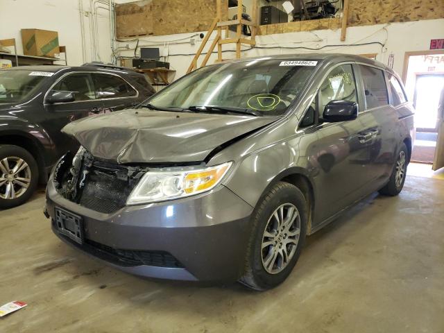 Photo 2 from auction – 2013 HONDA ODYSSEY EX with VIN 5FNRL5H67DB091019