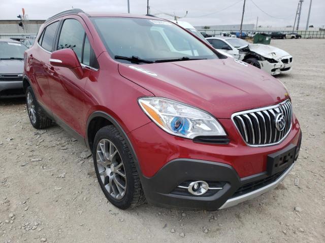 BUICK ENCORE SPO 2016 with VIN KL4CJ2SM7GB753149 - Photo from auction