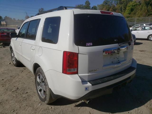 Photo 3 from auction – 2014 HONDA PILOT EXL with VIN 5FNYF4H66EB046393