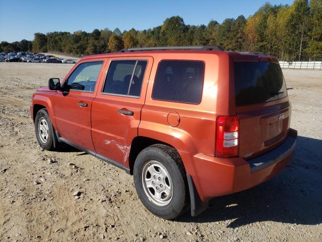 Photo 3 from auction – 2008 JEEP PATRIOT SP with VIN 1J8FT28W38D796522