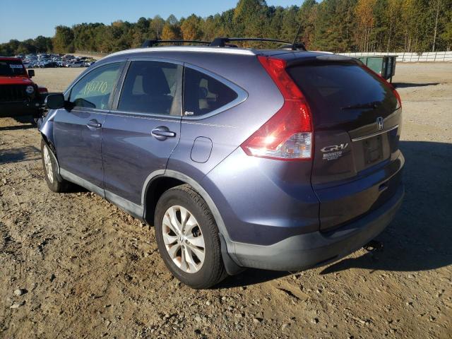 Photo 3 from auction – 2012 HONDA CR-V EXL with VIN JHLRM3H79CC010546