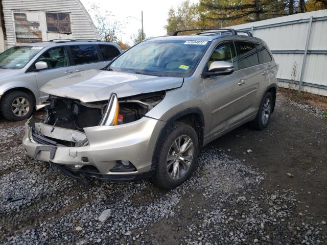 Photo 2 from auction – 2014 TOYOTA HIGHLANDER with VIN 5TDJKRFH8ES059639