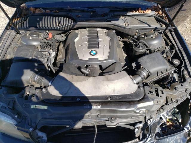 Photo 7 from auction – 2007 BMW 750 with VIN WBAHN83537DT76315