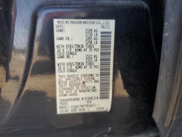 Photo 10 from auction – 2011 NISSAN FRONTIER S with VIN 1N6AD0ER8BC439834
