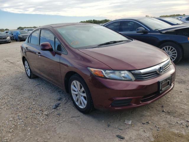 HONDA CIVIC EXL 2012 with VIN 2HGFB2F92CH532132 - Photo from auction