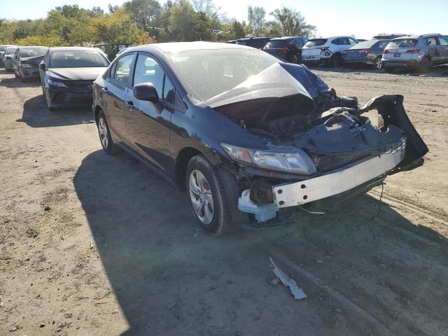 HONDA CIVIC LX 2013 with VIN 19XFB2F56DE221392 - Photo from auction