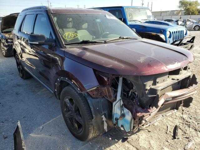 FORD EXPLORER X 2018 with VIN 1FM5K7D81JGA18830 - Photo from auction