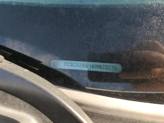 Photo 10 from auction – 2019 DODGE CHALLENGER with VIN 2C3CDZAG1KH623275