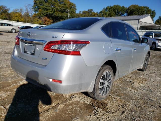 Photo 4 from auction – 2014 NISSAN SENTRA S with VIN 3N1AB7AP9EL673305
