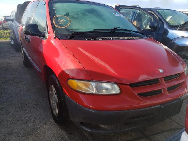 DODGE CARAVAN 1999 with VIN 2B4GP25G9XR407971 - Photo from auction