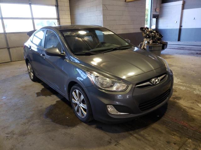 HYUNDAI ACCENT GLS 2012 with VIN KMHCU4AE5CU167398 - Photo from auction