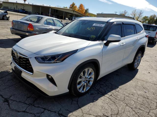 Photo 2 from auction – 2020 TOYOTA HIGHLANDER with VIN 5TDYZRAH3LS001713