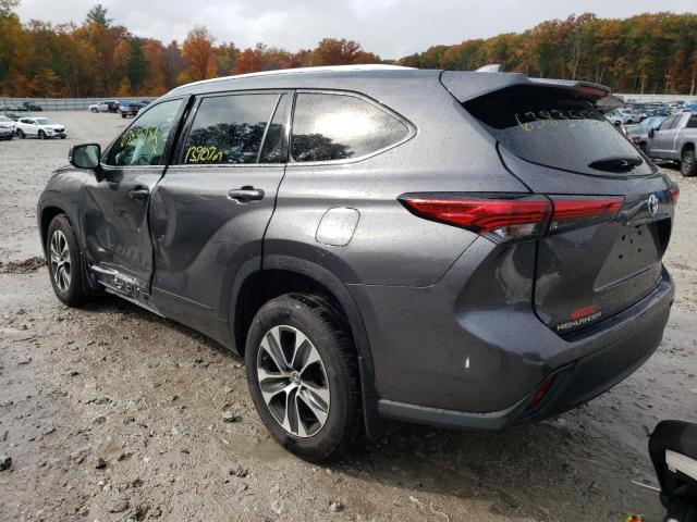 Photo 3 from auction – 2021 TOYOTA HIGHLANDER with VIN 5TDGZRBH9MS151420
