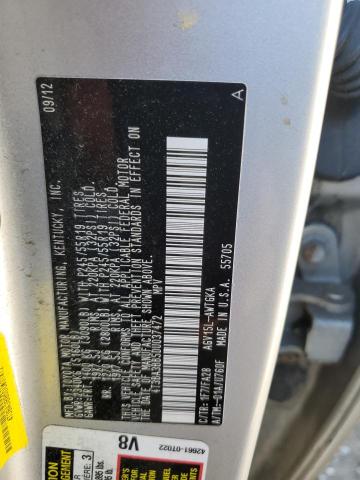 Photo 10 from auction – 2013 TOYOTA VENZA LE with VIN 4T3BA3BB5DU037472